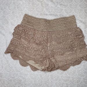 Lace shorts